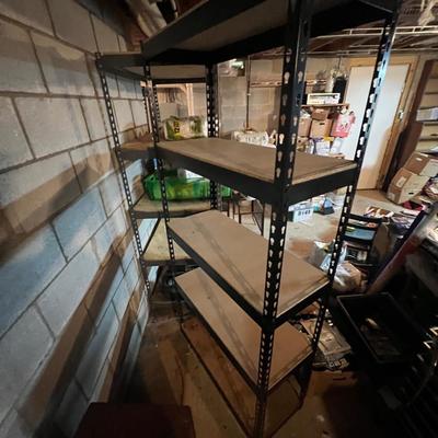 Four Matching Sets of Boltless Shelf Units (SRB -RG)