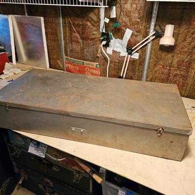 Three Aluminum and Metal Storage Boxes (SRB-JS)