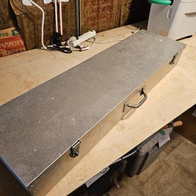 Three Aluminum and Metal Storage Boxes (SRB-JS)