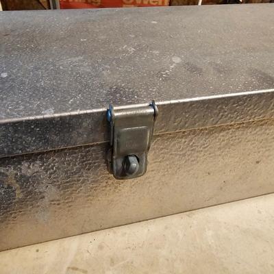 Three Aluminum and Metal Storage Boxes (SRB-JS)