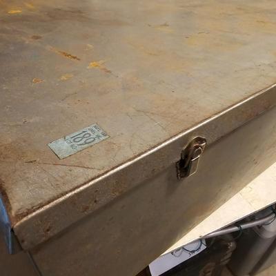 Three Aluminum and Metal Storage Boxes (SRB-JS)