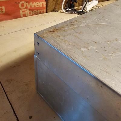 Three Aluminum and Metal Storage Boxes (SRB-JS)