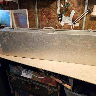 Three Aluminum and Metal Storage Boxes (SRB-JS)