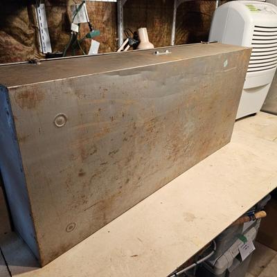 Three Aluminum and Metal Storage Boxes (SRB-JS)