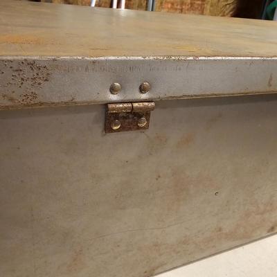 Three Aluminum and Metal Storage Boxes (SRB-JS)