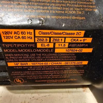 Remington 16"Electric Chainsaw (SRB-JS)