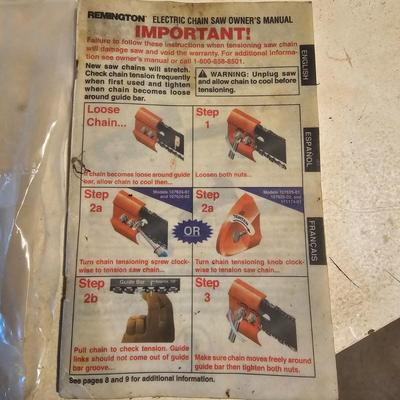 Remington 16"Electric Chainsaw (SRB-JS)
