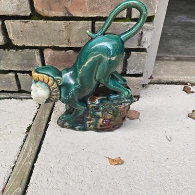 Ceramic monkey