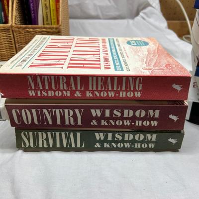 Books on Country Wisdom, Survival, Natural Healing & More (SRB-RG)