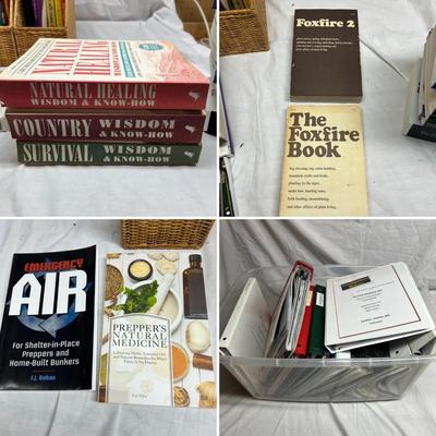 Books on Country Wisdom, Survival, Natural Healing & More (SRB-RG)