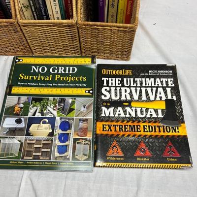 Books on Country Wisdom, Survival, Natural Healing & More (SRB-RG)