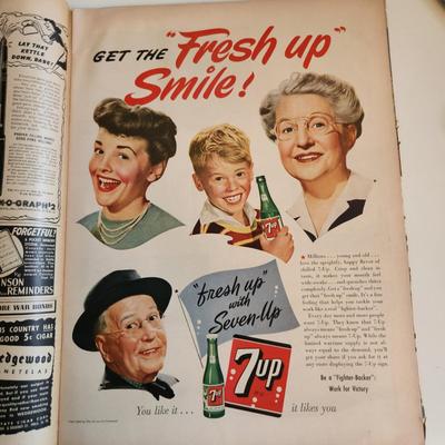 Sale Photo Thumbnail #258: This auction lot is for a Life Magazine - February 28, 1944 Edition.  In very good condition.  This issue has some amazing advertising, war and wartime living pages.  History in your hand.
