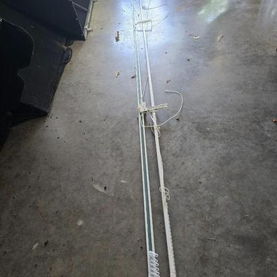 2 Curtain tracks