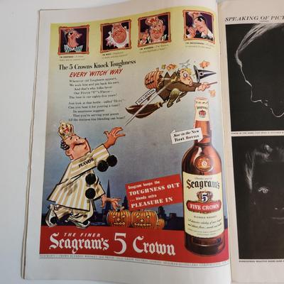 Sale Photo Thumbnail #263: This auction lot is for a Life Magazine - October 26, 1942 Edition.  In very good condition.  This issue has some amazing advertising, war and wartime living pages.  History in your hand.