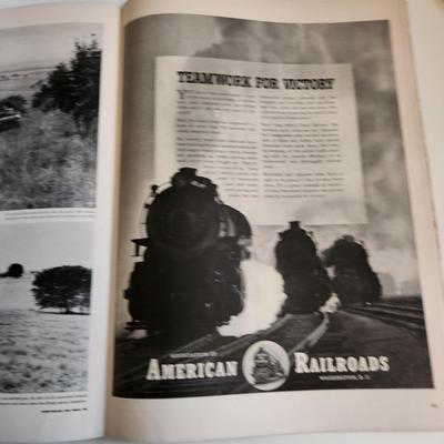 Sale Photo Thumbnail #264: This auction lot is for a Life Magazine - October 26, 1942 Edition.  In very good condition.  This issue has some amazing advertising, war and wartime living pages.  History in your hand.