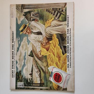 Sale Photo Thumbnail #267: This auction lot is for a Life Magazine - August 15, 1943 Edition.  In very good condition.  This issue has some amazing advertising, war and wartime living pages.  History in your hand.