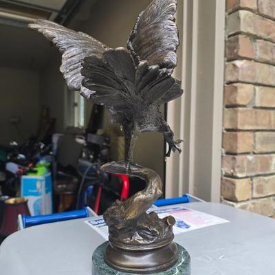 Bronze eagle
