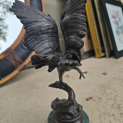Another bronze eagle