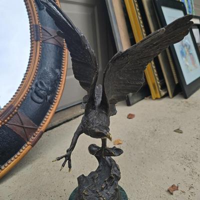 Another bronze eagle