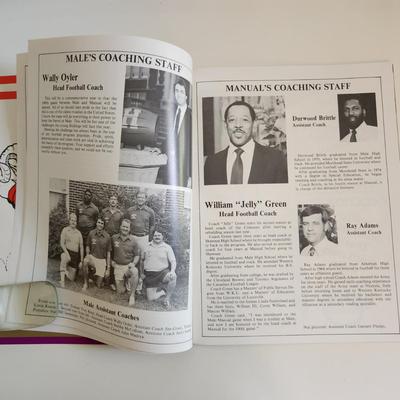 Sale Photo Thumbnail #308: This auction lot is for a Program from the 100th Male/Manual Football Game - 1984.  If you are from Louisville, KY you know!  Get it here and now!