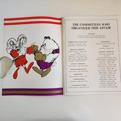 Sale Photo Thumbnail #307: This auction lot is for a Program from the 100th Male/Manual Football Game - 1984.  If you are from Louisville, KY you know!  Get it here and now!