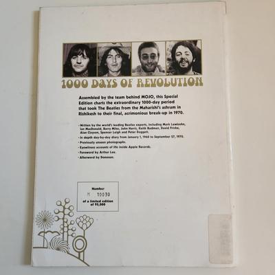 Sale Photo Thumbnail #319: This auction lot is for a copy of MOJO - 1000 Days of Revolution - The Beatles Final Years.  This magazine chronicals January 1, 1968 through September 27, 1970.  Many great photographs and articles.  This unit is number 10,300 of 95,000 as stated on the 