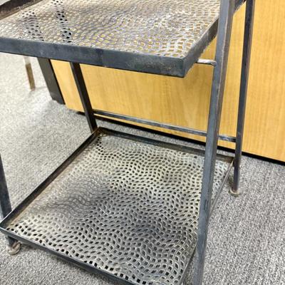 Metal Folding Plant Stand with 4 Shelves