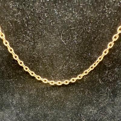 Sale Photo Thumbnail #349: Beautiful rose gold colored necklace, in very good condition.