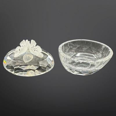 Swarovski Anemone Flowers Crystal Trinket Box