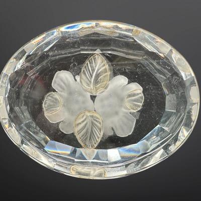 Swarovski Anemone Flowers Crystal Trinket Box