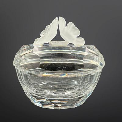 Swarovski Anemone Flowers Crystal Trinket Box