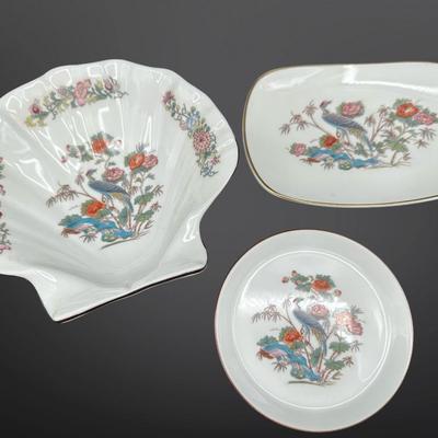 Vintage WEDGWOOD Bone China - Kutani Crane