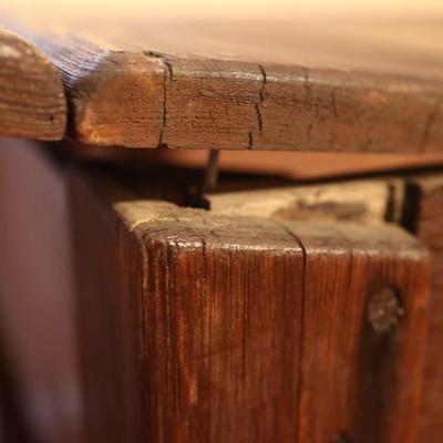 Rustic Solid Wood Table (See Details)