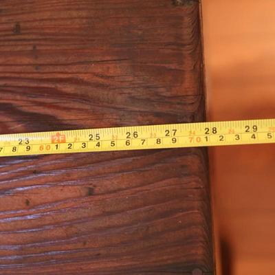 Rustic Solid Wood Table (See Details)
