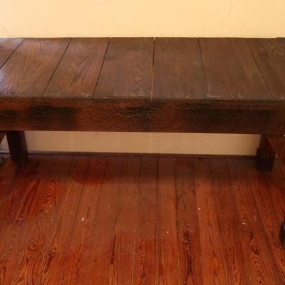 Rustic Solid Wood Table (See Details)