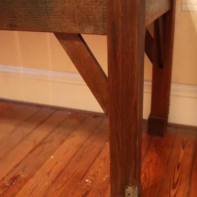 Rustic Solid Wood Table (See Details)