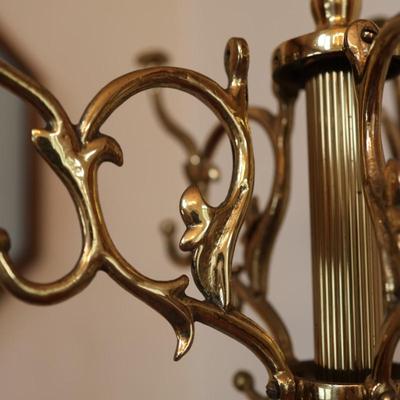 Brass Coat Rack