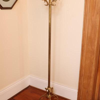 Brass Coat Rack