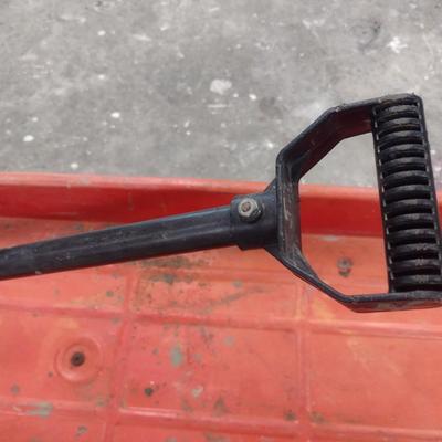Vintage Roadmaster Metal Pan Pull Wagon