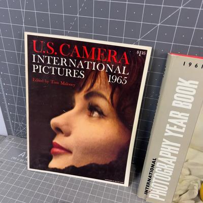 Pile of PHOTOGRAPHY Books & Magazines from the 60's 