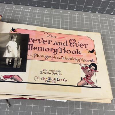 Vintage Scrapbook From the 1920's and 30's 