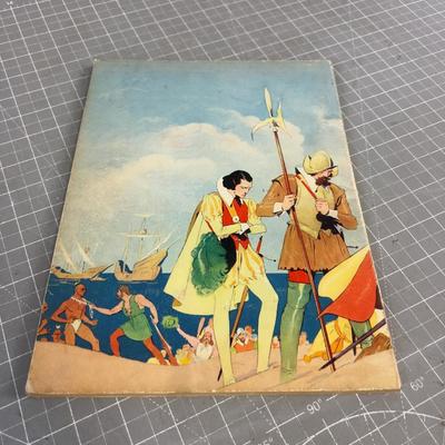 American History Work Book for Children, White washed Version
