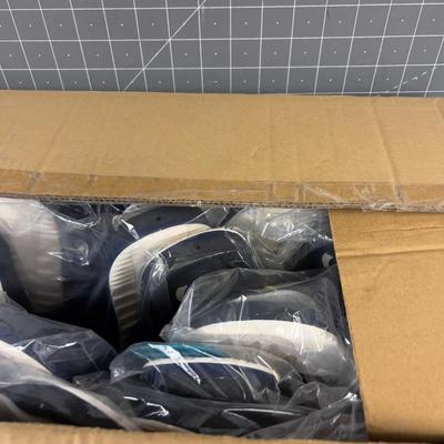 Case lot of Size 13 MEN'S COBANE SLIDES Gray