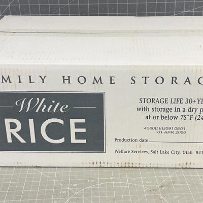 CASE lot of #10 Cans of RICE Excellent FOOD STORAGE