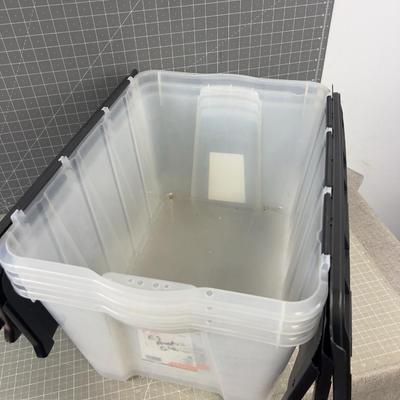 3 12 Gallon Totes