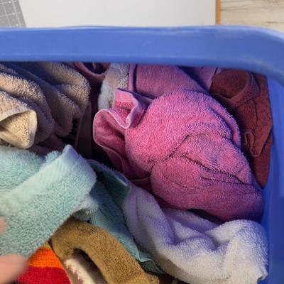 HUGE LOT of Used Towels