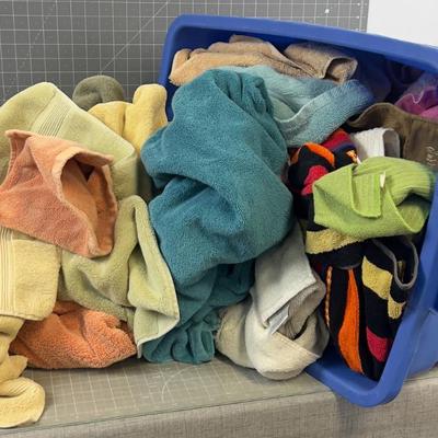 HUGE LOT of Used Towels