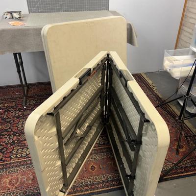 2 6 foot 30" LIFETIME Folding Tables