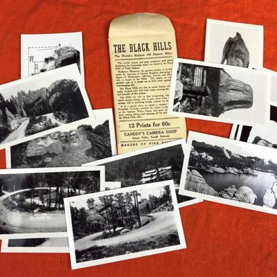 lot BLACK HILLS PHOTOS SIOUX FALLS SOUTH DAKOTA c1940