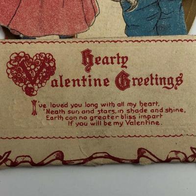 Antique Diecut German Valentine 